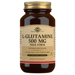 Solgar - L-Glutamine Aminosyre 500mg - 250 Kap