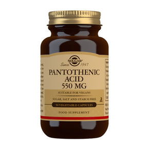 Solgar - Vitamin B5 Pantothenic Acid 550mg - 50 Cap