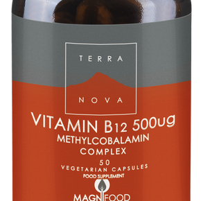 Terranova - Vitamin B12 Methylcobalamin 500mcg - 50 Kap