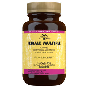 Solgar - Female Multiple Multivitamin Til Kvinder - 120 Tab