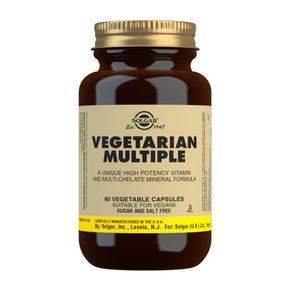 Solgar - Vegetarian Mutiple Vegetabilsk Multivitamin - 90 kap