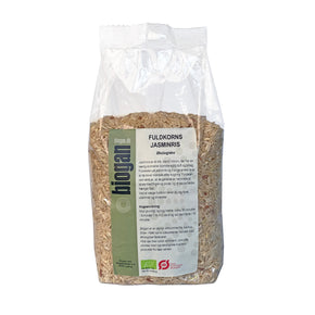 Biogan - Organic Whole Grain Jasmine Rice - 1KG