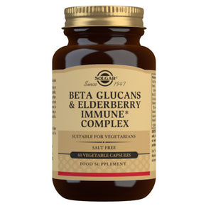 Solgar - Beta Glucan & Elderberry Immune Complex - 60 Kap