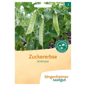PRE-ORDER - DELIVERY WEEK 9 - Bingenheimer Saatgut - Biodynamic Plant Seed 2024 - Peas "Ambrosia"