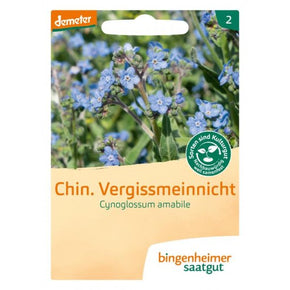 PRE-ORDER - DELIVERY WEEK 9 - Bingenheimer Saatgut - Biodynamic plant seeds 2024 - Flower seeds - Forget Me Not
