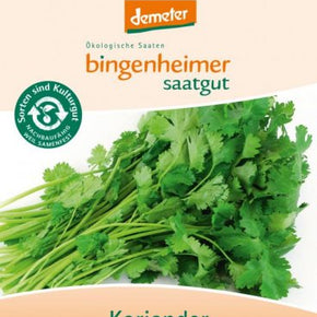 PRE-ORDER - DELIVERY WEEK 9 - Bingenheimer Saatgut - Biodynamic plant seed 2024 - Coriander