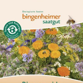 PRE-ORDER - LEVERING UGE 9 - Bingenheimer Saatgut - Biodynamisk plantefrø 2024 - Blomsterfrø - Biernes Bed Blanding