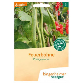 PRE-ORDER - LEVERING UGE 9 - Bingenheimer Saatgut - Biodynamisk plantefrø 2024 - Pralbønner