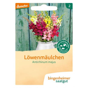 PRE-ORDER - DELIVERY WEEK 9 - Bingenheimer Saatgut - Biodynamic plant seeds 2024 - Flower seeds - Lion's mouth
