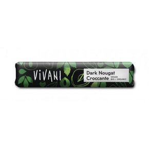 Vivani Chocolate - Chocolate bar with Nougat crunch - 35 Grams - ECO