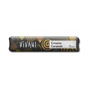 Vivani Chokolade - Chokoladebar med Karamelfyld - 40 Gram - ØKO