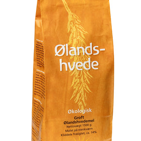 Aurion - Organic Coarse Øland wheat flour - 1,5KG ECO