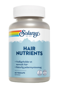 Solaray, Hair Nutrients, 60 kap