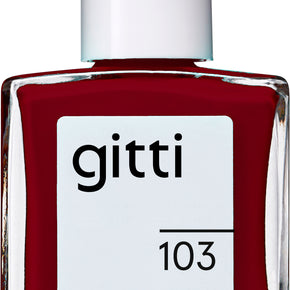 Gitti - Vegan Nail Polish No. 103 Aubergine - 15ml