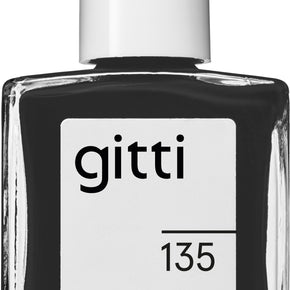 Gitti - Vegan Nail Polish No. 135 Black - 15ml