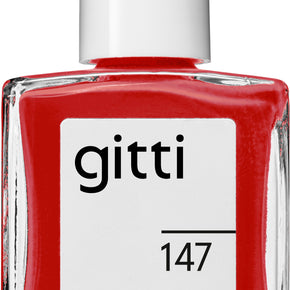 Gitti - Vegan Nail Polish No. 147 Real Red - 15ml
