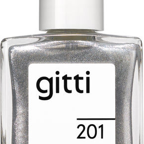 Gitti - Vegan Nail Polish No. 201 Silver - 15ml