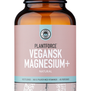 Plantforce, Magnesium+ Natural 160 g
