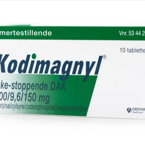 Orifarm - Kodimagnyl 500mg Acetylsalicylic acid - 10 pcs