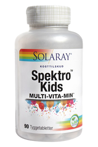 Solaray, Spektro Kids tyggetablet 90 tab