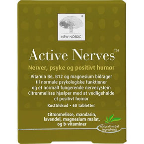 New Nordic - Active Nerves - 60 Tab