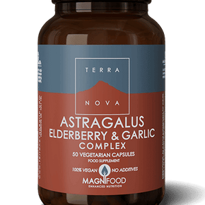 Terranova - Astragalus, Elderberry & Garlic Complex - 50 Cap