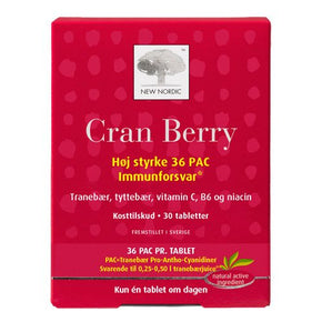 New Nordic - Cran Berry - 30 Tab
