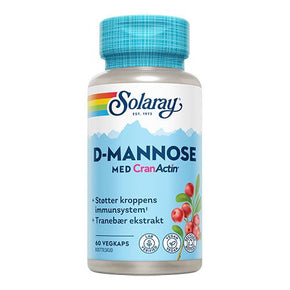 Solaray - D-Mannose CranActin - 60 Kap