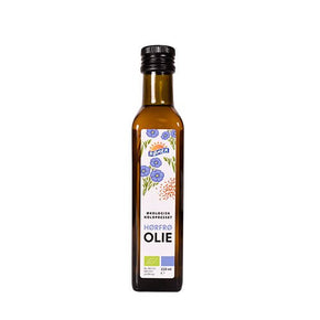 Shop Organic Cold Pressed Linseed Oil at Helsemin.dk