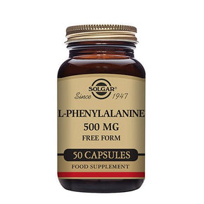 Solgar - L-Phenylalanine Amino Acids 500mg - 50 Cap
