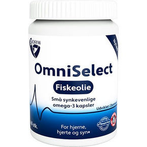 Biosym - OmniSelect Fiskeolie - 60Kap