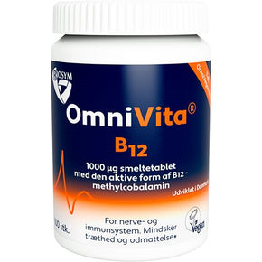 Biosym, OmniVita B12, smeltetablet, 100 tab