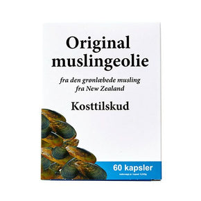 Shop The Original Mussel Oil at Helsemin.dk
