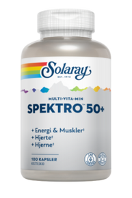 Solaray, Spektro50 + Multi-Vita-Min, 100 chap