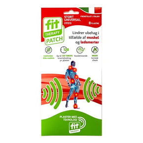 Pain relief with Fit Theraphy Plaster - Shop at Helsemin.dk today