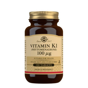 Solgar - Vitamin K1 100ug - 100 Tab