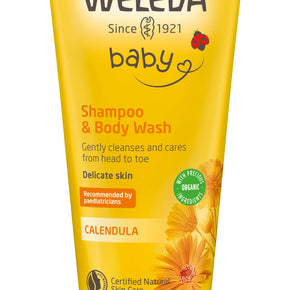 Weleda, Calendula Shampoo & Body Wash, 200 ml
