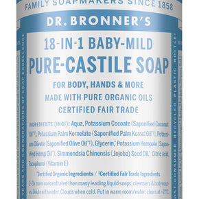 Dr. Bronner Liquid Soap Baby-Mild 473 ml