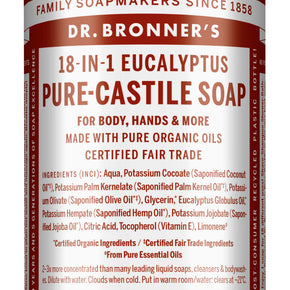 Dr. Bronner Liquid Soap Eucalyptus 473 ml