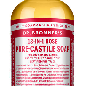 Dr. Bronner Liquid Soap Rose 59 ml