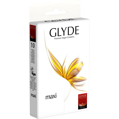skrive øge Alfabet Glyde, Kondomer maxi indh. 10 stk. L 190mm, B 56mm, Tykkelse 0,062mm, -  Helsemin