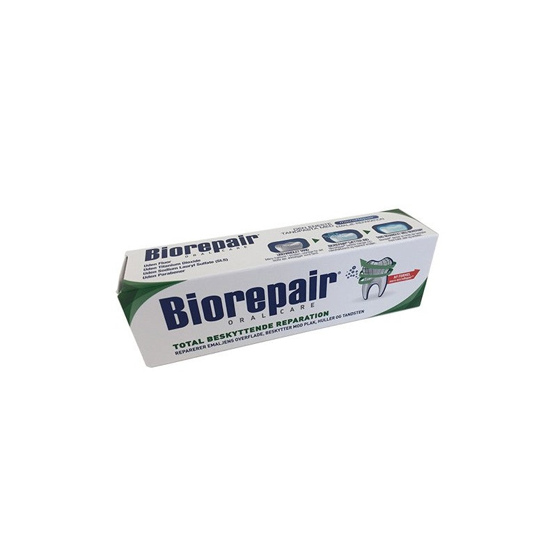platform Stirre adjektiv BioRepair tandpasta grøn 75 ml. - Helsemin - Helsemin
