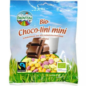 Ökovital Mini Chokoladelinser - 100 Gram - ØKO