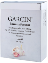 Anjo Garcin Hvidløg  m. D3 vitamin, 80 kap