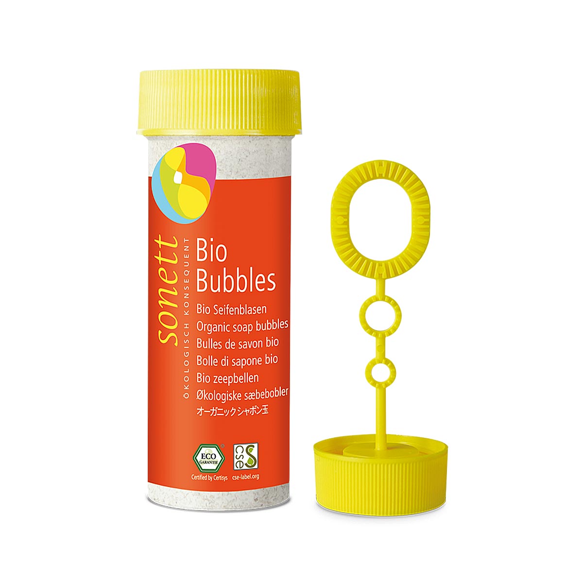 Sæbebobler Bio bubbles Sonett, 45 ml - Helsemin
