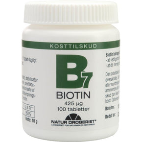 Natur-Drogeriet B7 Biotin 425 μg 100 pcs