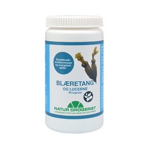 Natur-Drogeriet, Bladder seaweed (seaweed with alfalfa) 400 mg, 90 cap