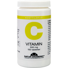Natur-Drogeriet, vitamin C 500 mg, 150 tab