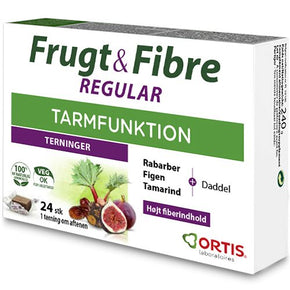 Fruit & Fibre, 24 cubes Intestinal function