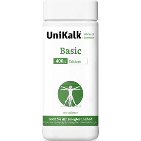 UniKalk Basic 400 mg calcium, 180 tab